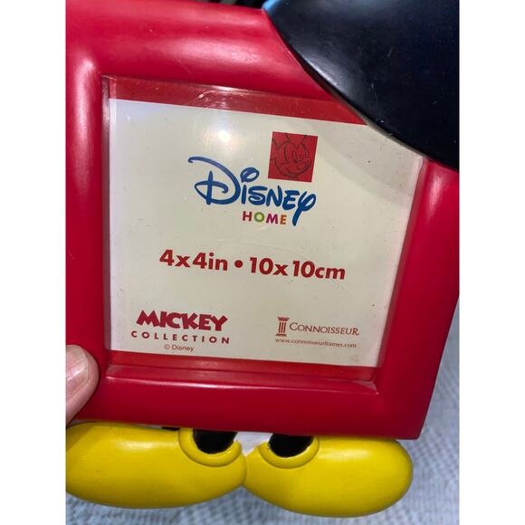 Disney Home Photo Frame Mickey Collection 4X4 10X10CM Connoisseur Y2K 2003 - Picture 2 of 4